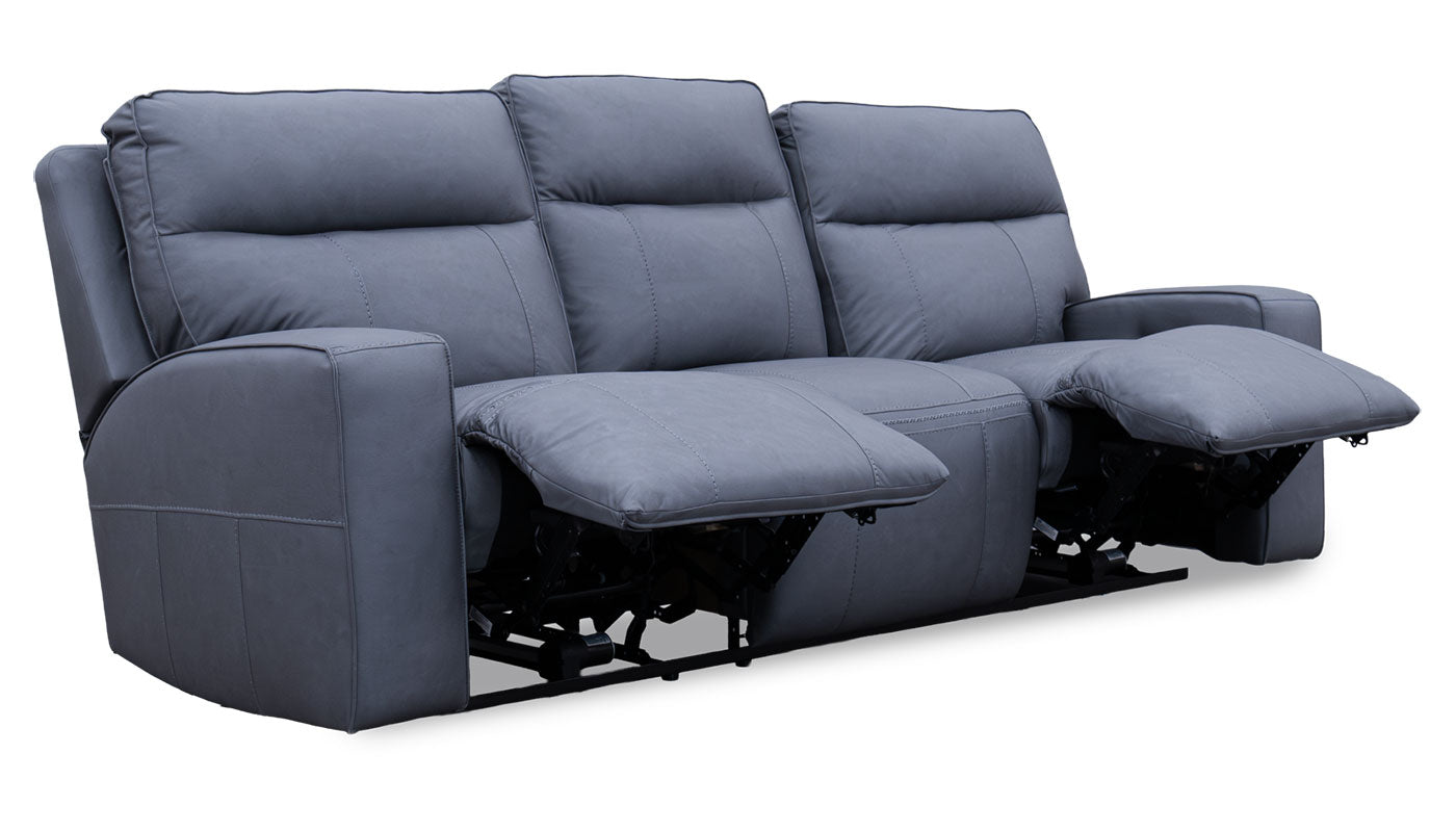 Ranger II Steel Blue Reclining Sofa