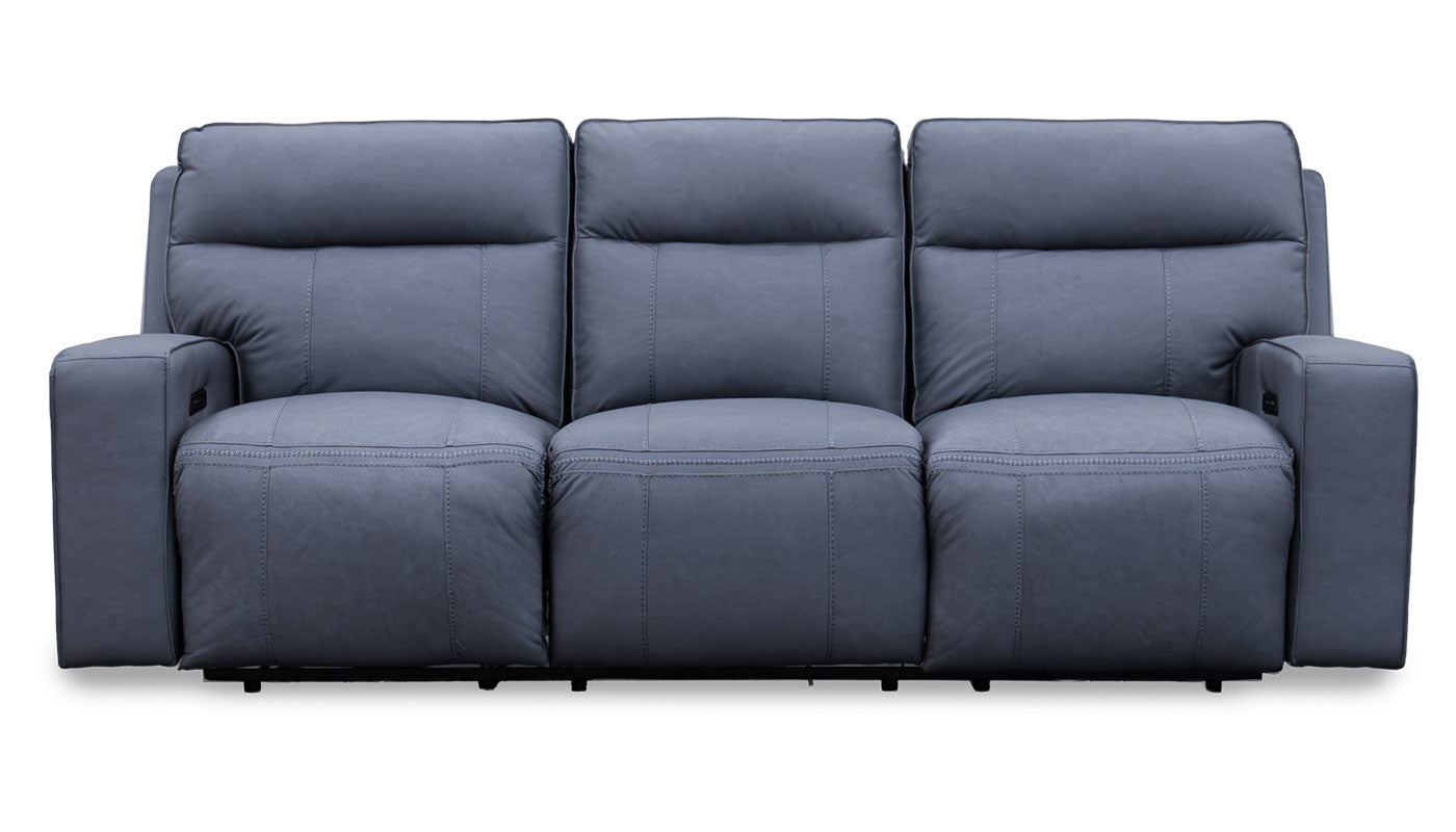 Ranger II Steel Blue Reclining Sofa