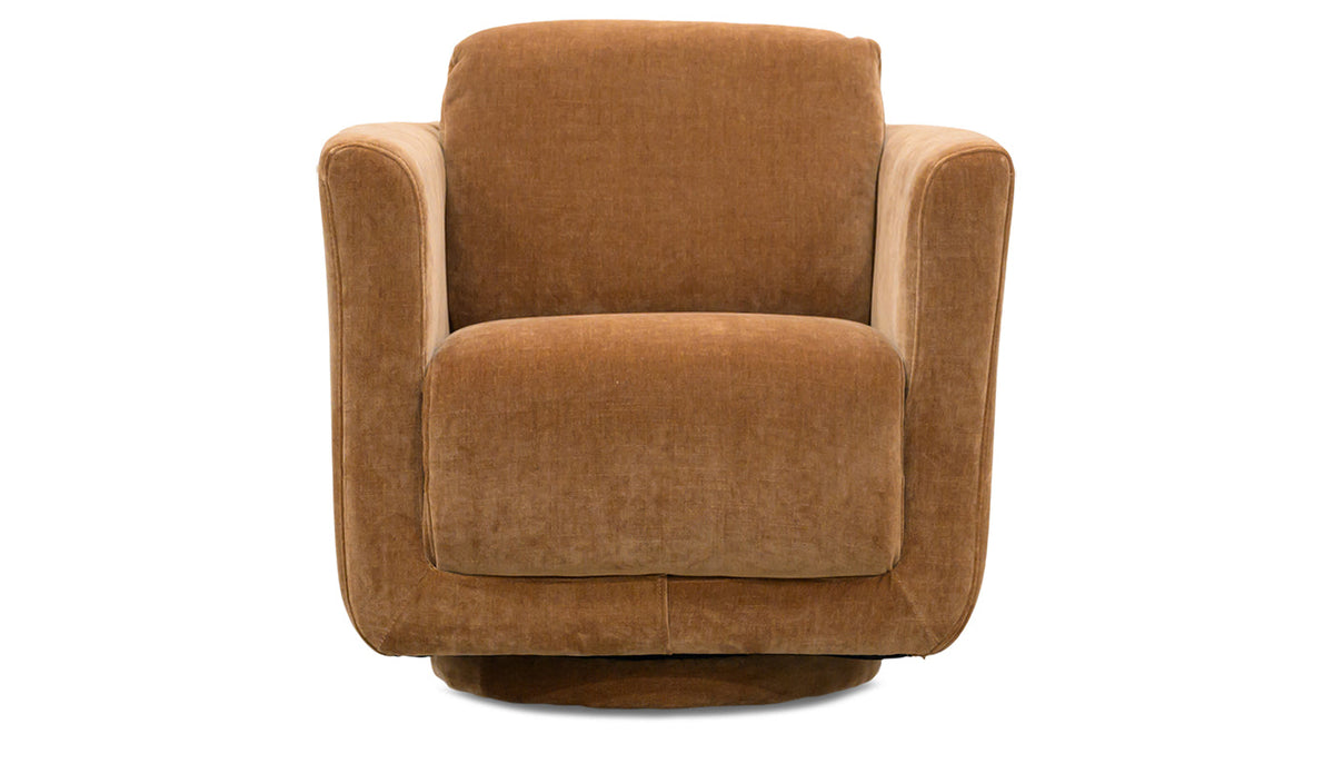 Remmy Club Swivel Armchair