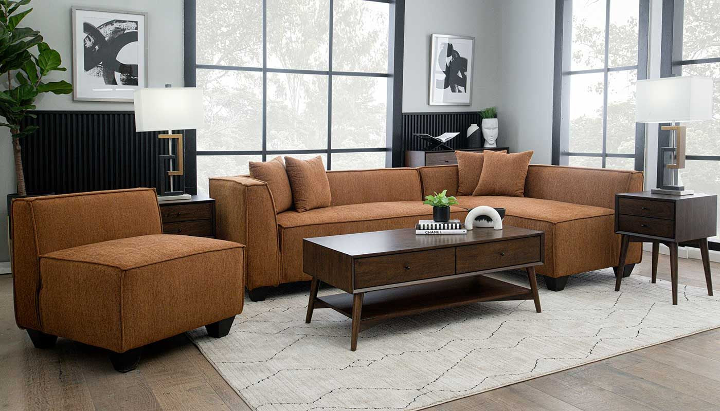 Rock Roll 3 Piece Sectional