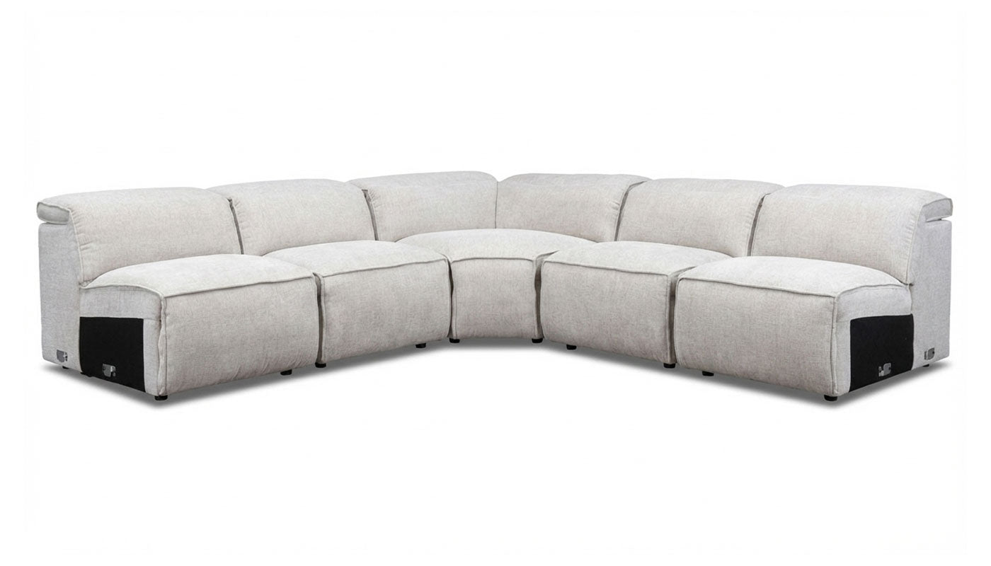 Colter 5-Piece Armless Sectional