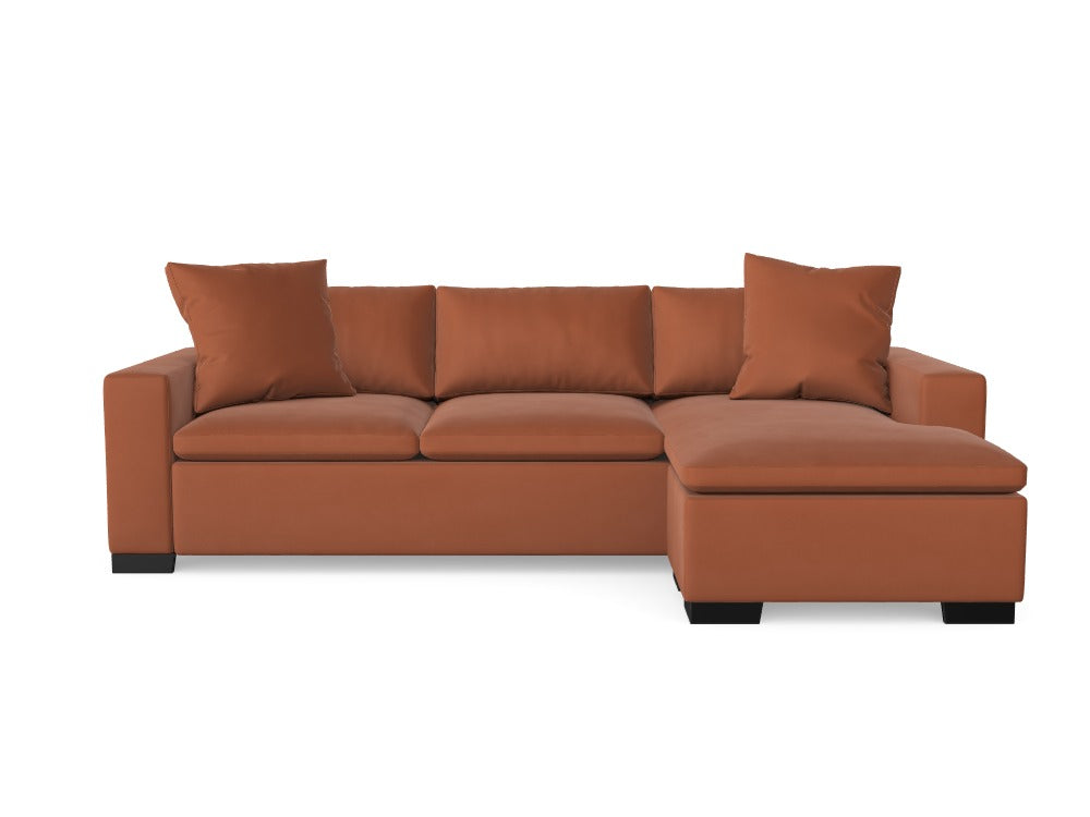 Sheffield Sofa with Chaise - Custom Design Ref: XJDYLS