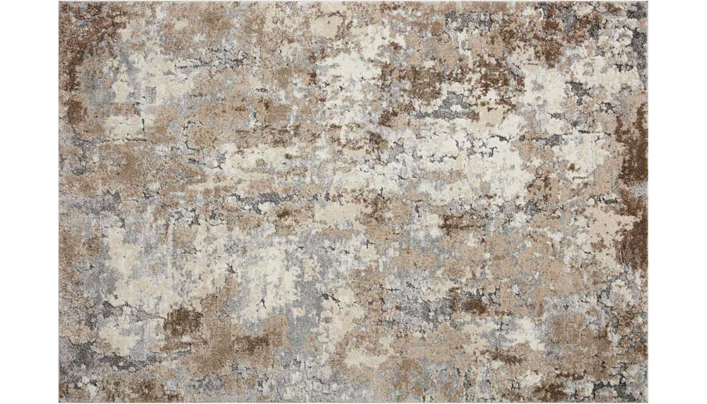 Theory Dove/Bark 8 x 10 Rug