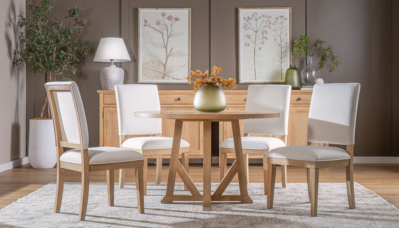 Talia Round Dining Height Table & Chairs