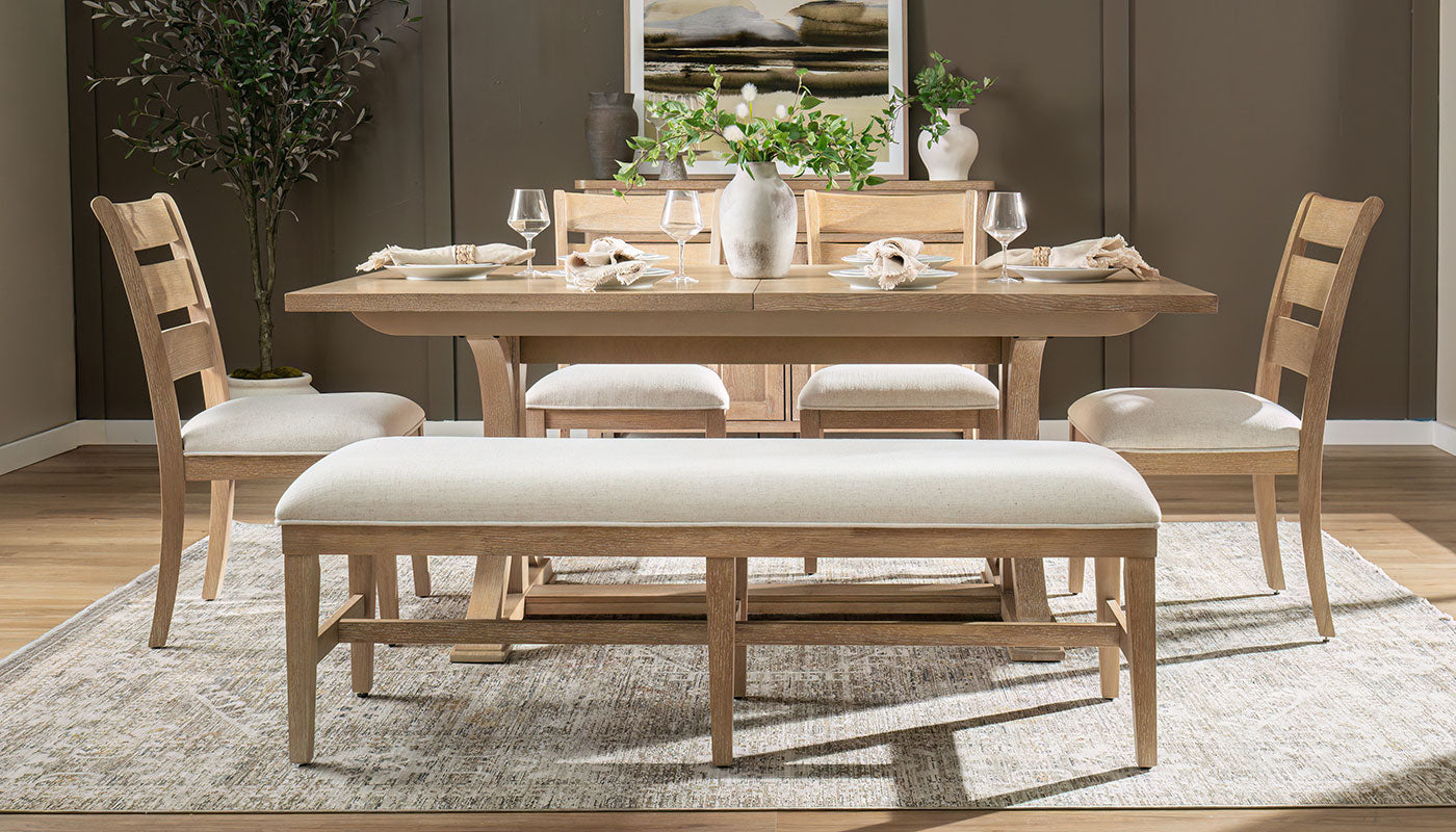 Teresa Rectangle Dining Height Table & Chairs