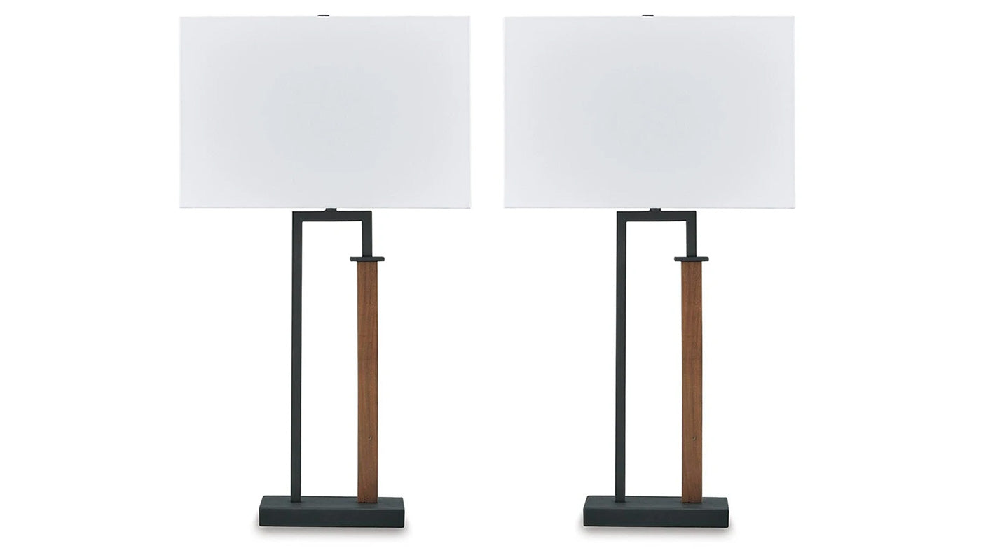 Volsen Metal Table Lamp - Set of 2
