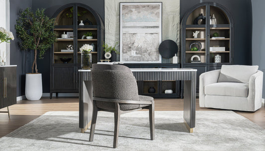 Desk in a home office