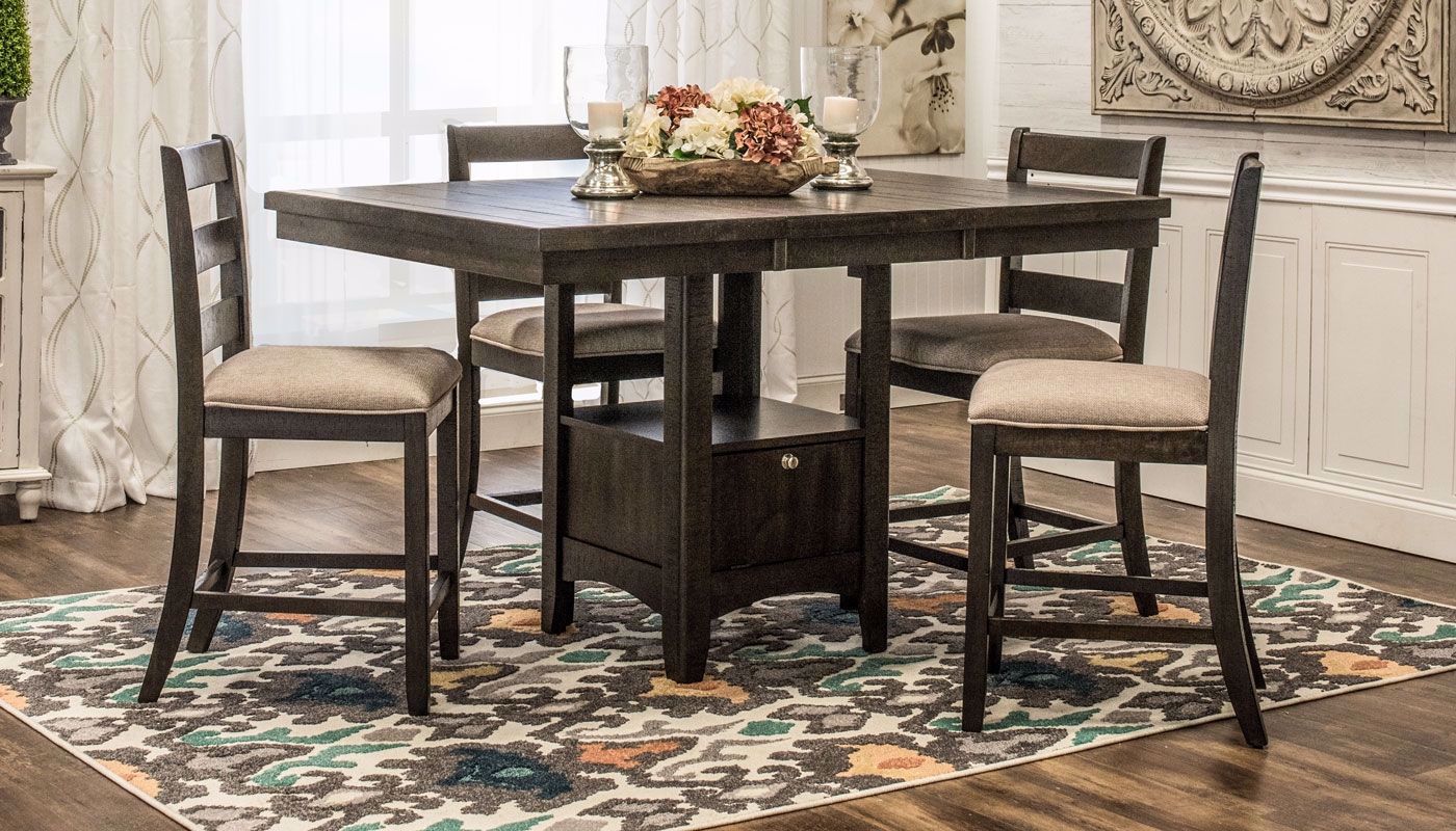 Tulip Counter Height Table Chairs