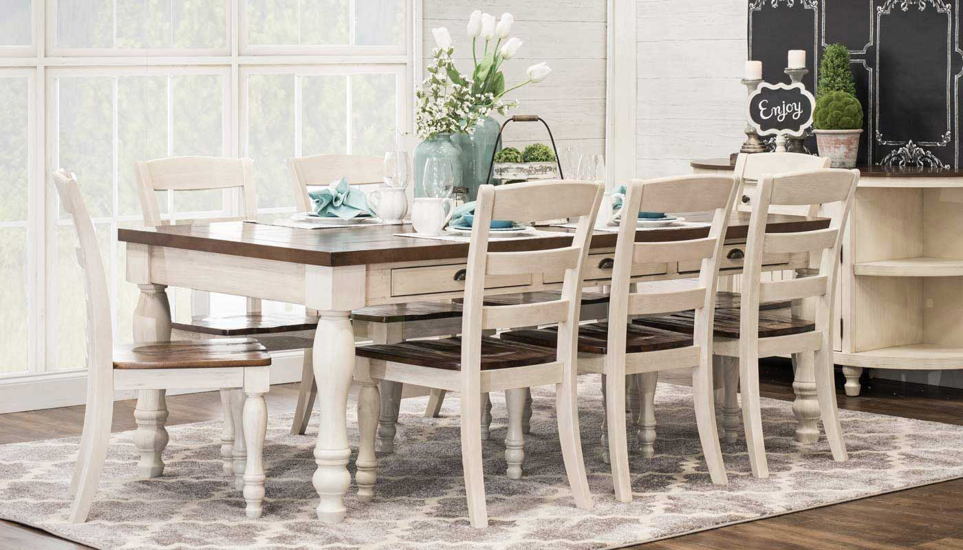 Monticello Dining Height Table Chairs