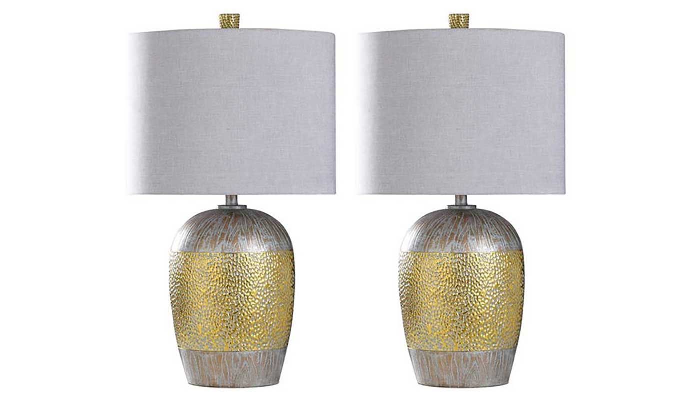Ottey Gold Table Lamp - Set of 2