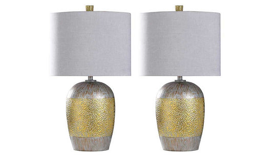 Ottey Gold Table Lamp - Set of 2