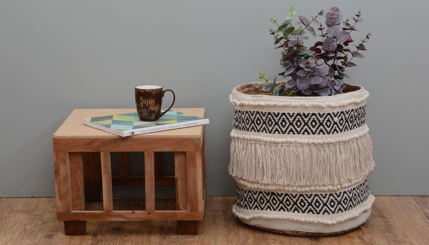 Cara Cotton Woven Basket