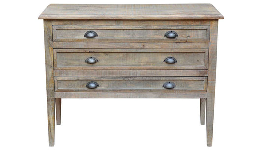 Kant 3-Drawer Chest with Peg Legs