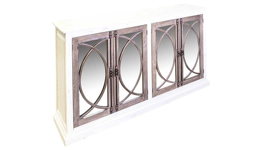 Fish Door Console with Mirrors