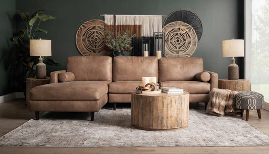 Mission Sofa with Chaise