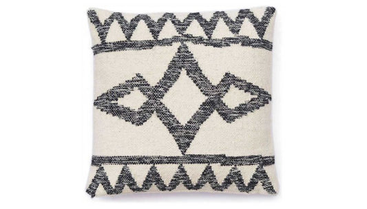 Aram Cream Black Pillow