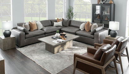 City Limits Leather Sectional