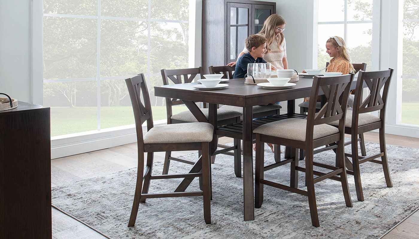 Generations Counter Height Table Chairs