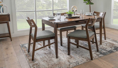 Slip Leaf Dining Height Table Chairs