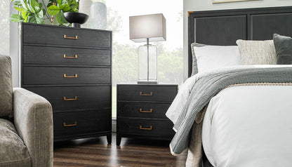 Carmen Nightstand with 3 Drawers