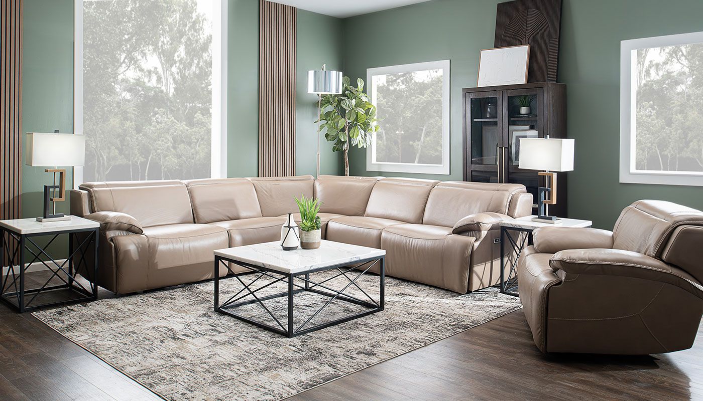 Ibiza II Leather Sectional