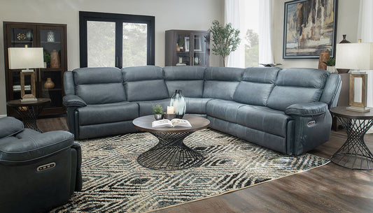 Easthill Leather Sectional