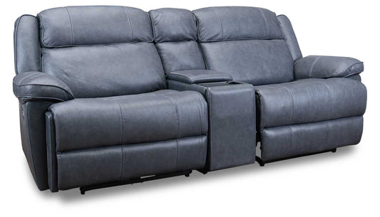 Easthill Leather Loveseat