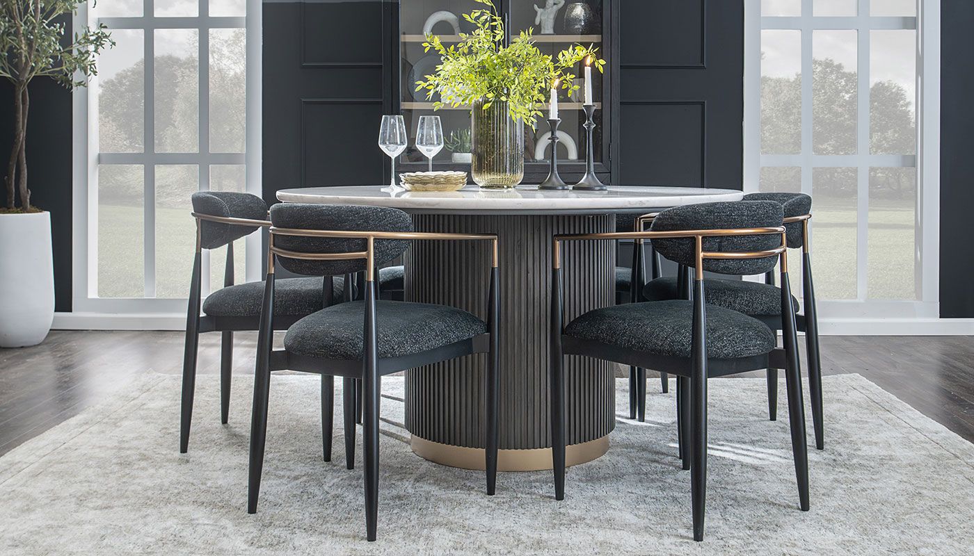 Finnely Dining Height Table & Jagger Chairs