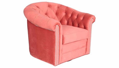 Artemis Cranberry Accent Chair