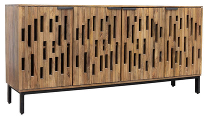 Camus 4-Door Strips Sideboard