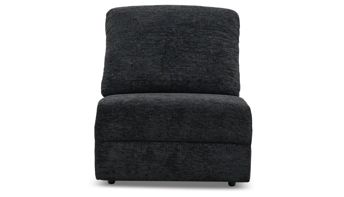 Alchemy II Black Armless Chair