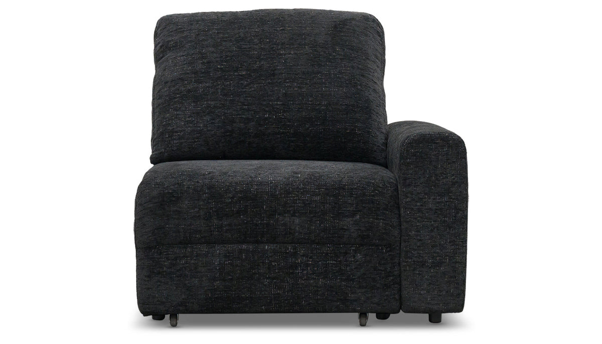 Alchemy II Black Right Arm Facing Recliner