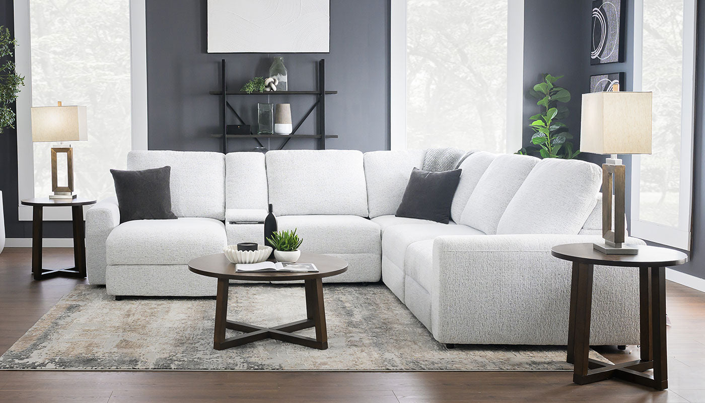 Alchemy II Sliding Sectional with Storage Chaise