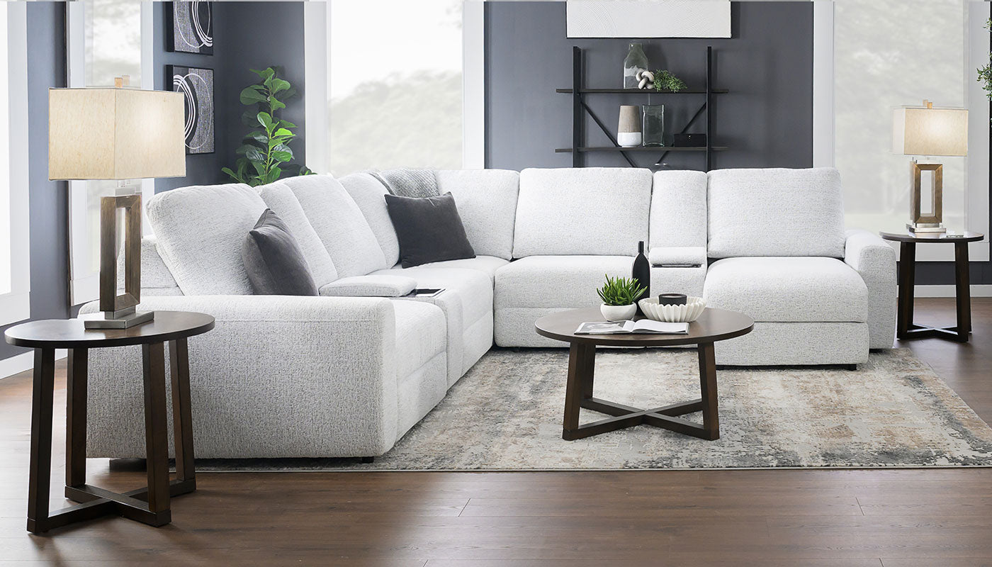 Alchemy II Sliding Sectional with Storage Chaise