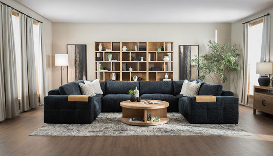 Amallo Fabric U Shape Sectional