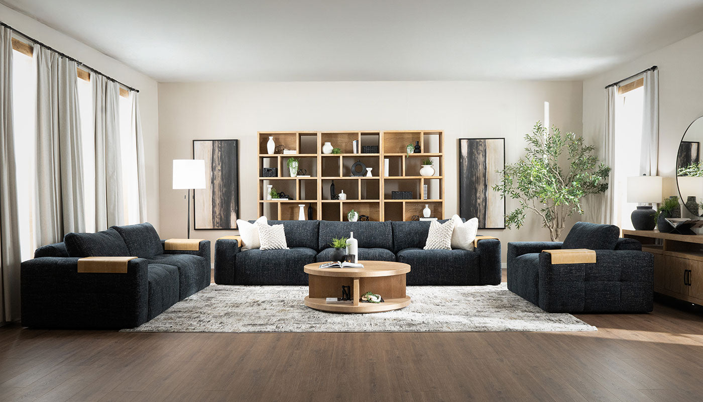 Amallo Fabric Super Sofa & Sofa