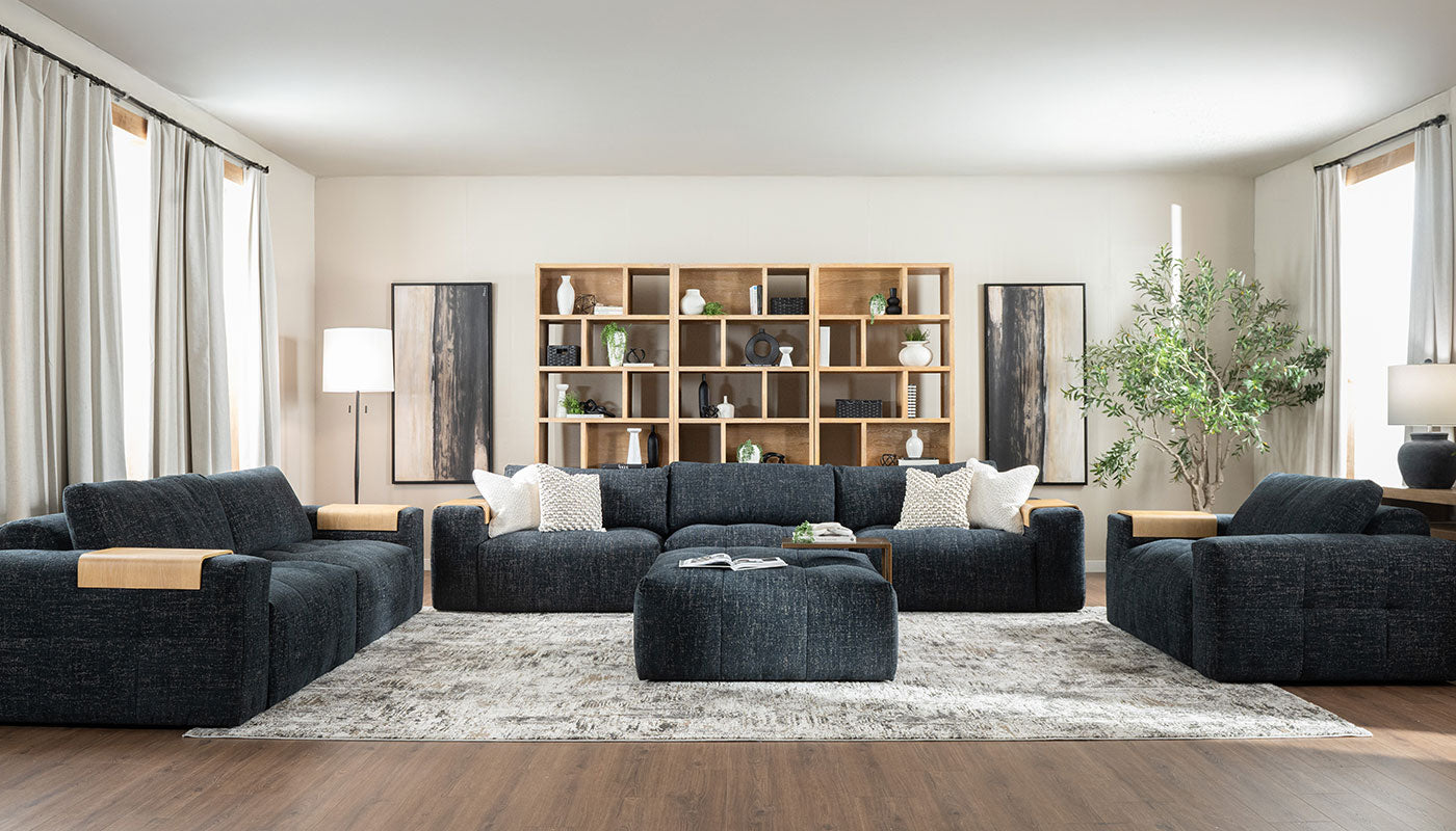 Amallo Fabric Super Sofa & Sofa