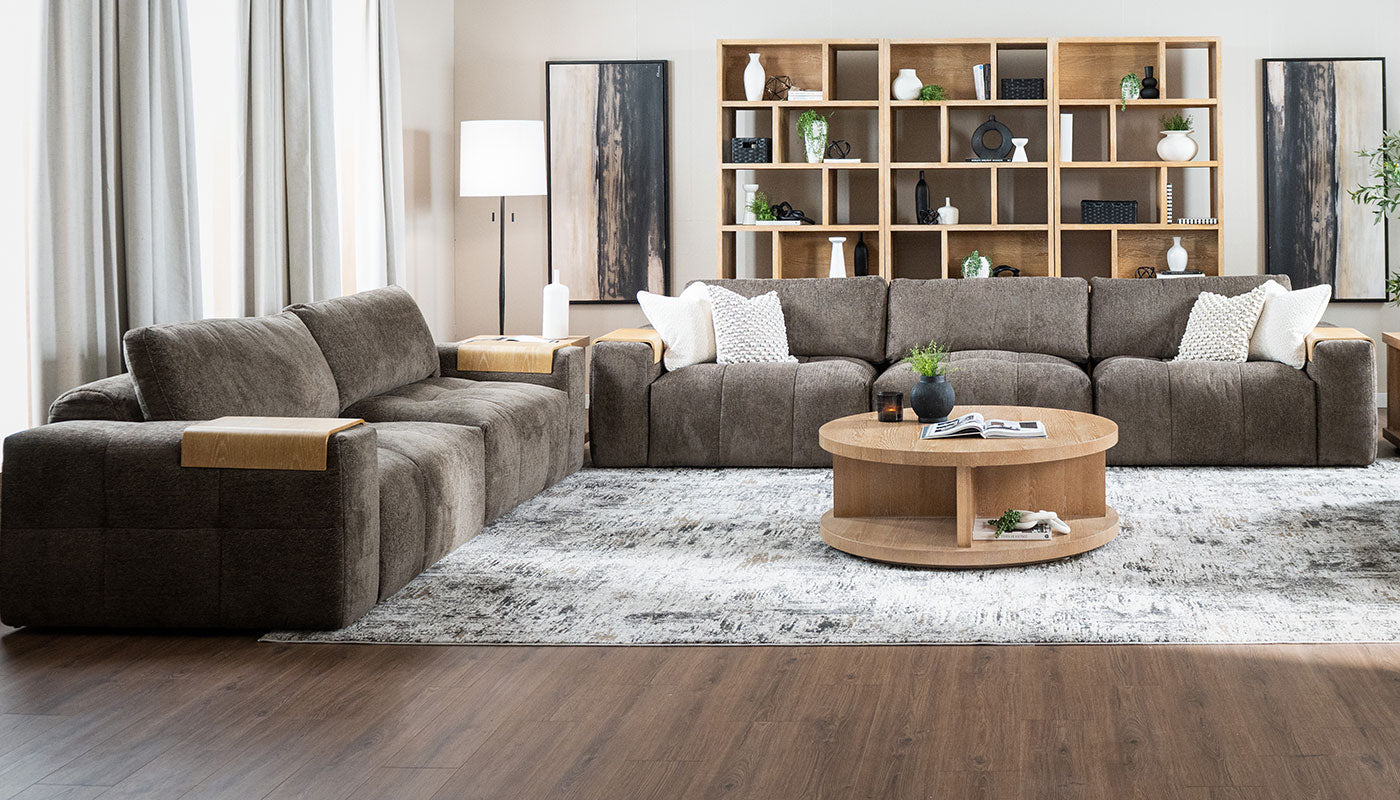 Amallo Fabric Super Sofa & Sofa