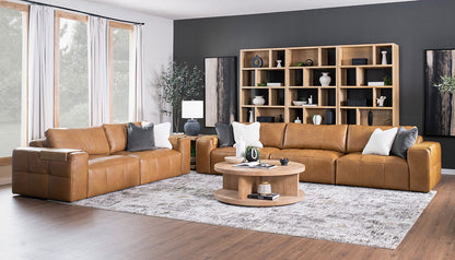 Amallo Leather Super Sofa & Sofa