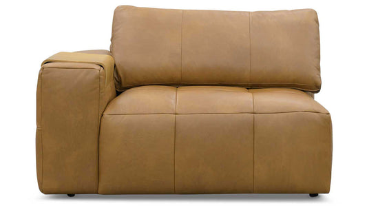 Amallo Leather Left Arm Facing Chair