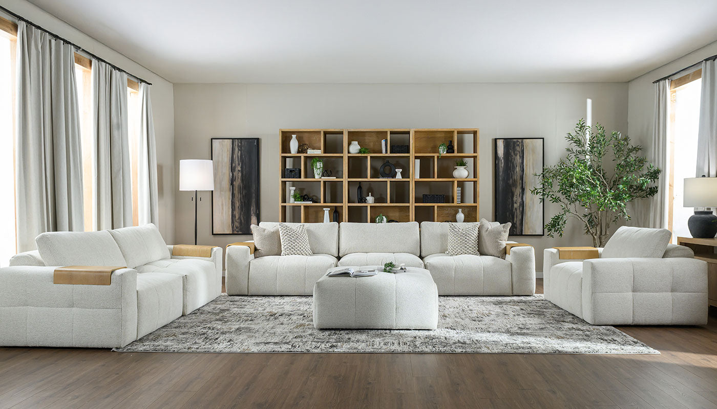 Amallo Fabric Super Sofa & Sofa