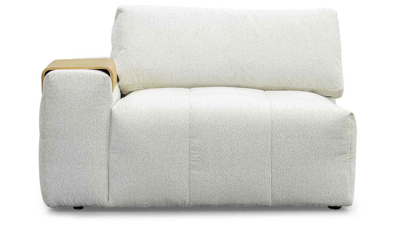 Amallo Fabric Left Arm Facing Chair