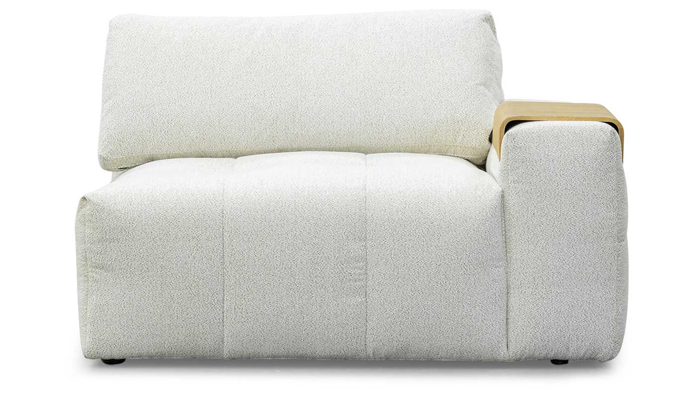 Amallo Fabric Right Arm Facing Chair