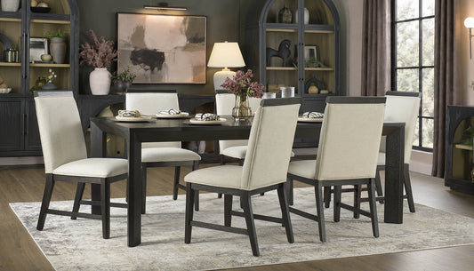 Arles Black Dining Height Table & Chairs