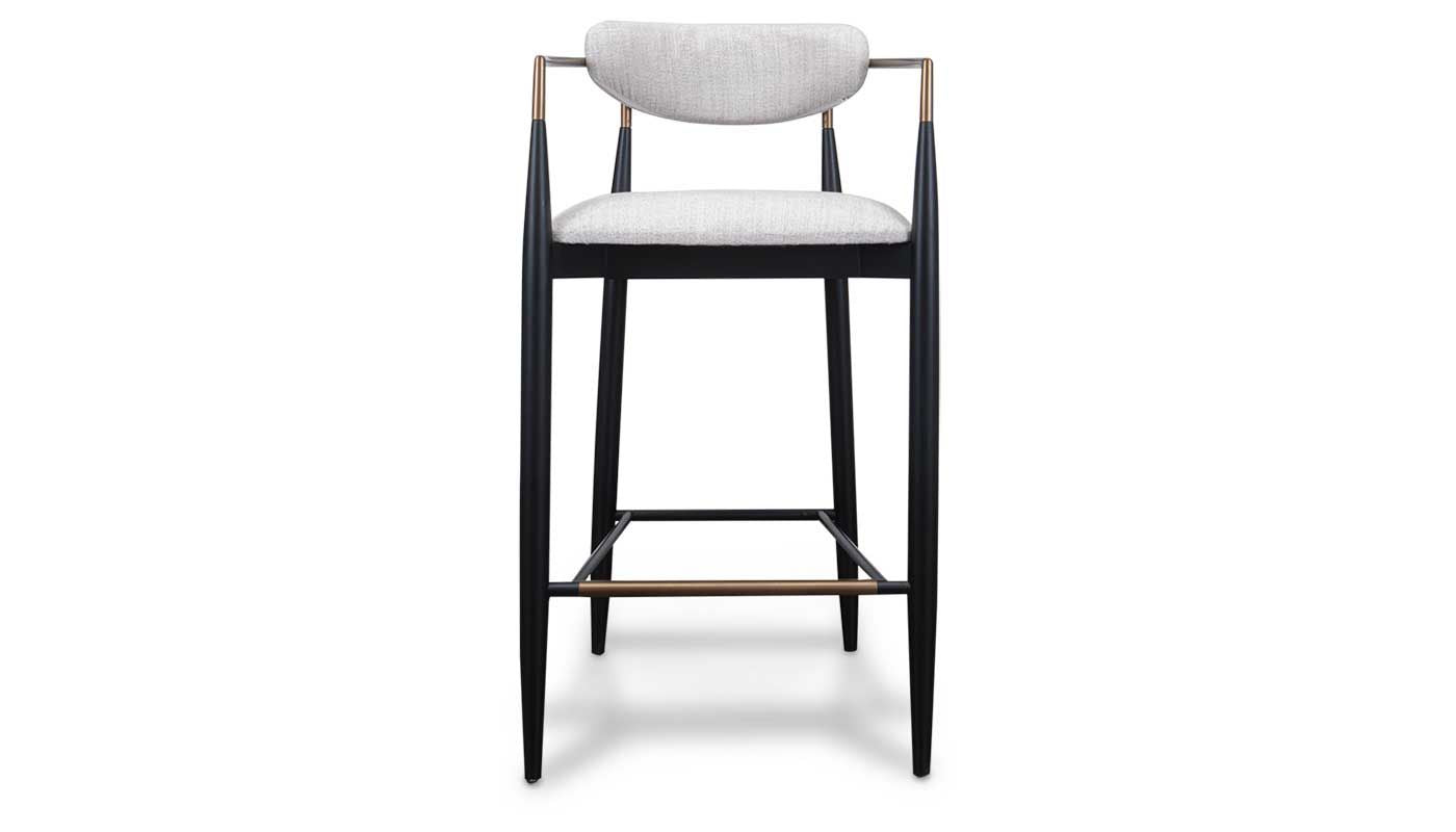 Jagger Dark Frame Bar Height Stool