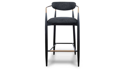 Jagger Dark Frame Bar Height Stool