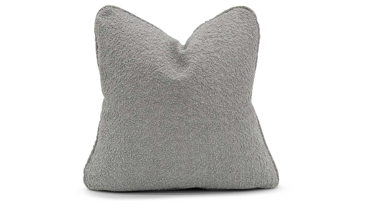 Bella Platinum Boucle Accent Pillow