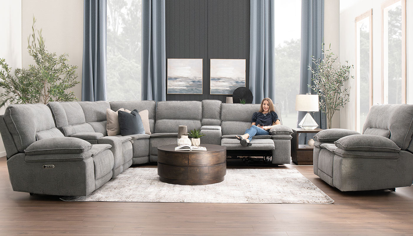 Big Reputation Reclining Sectional