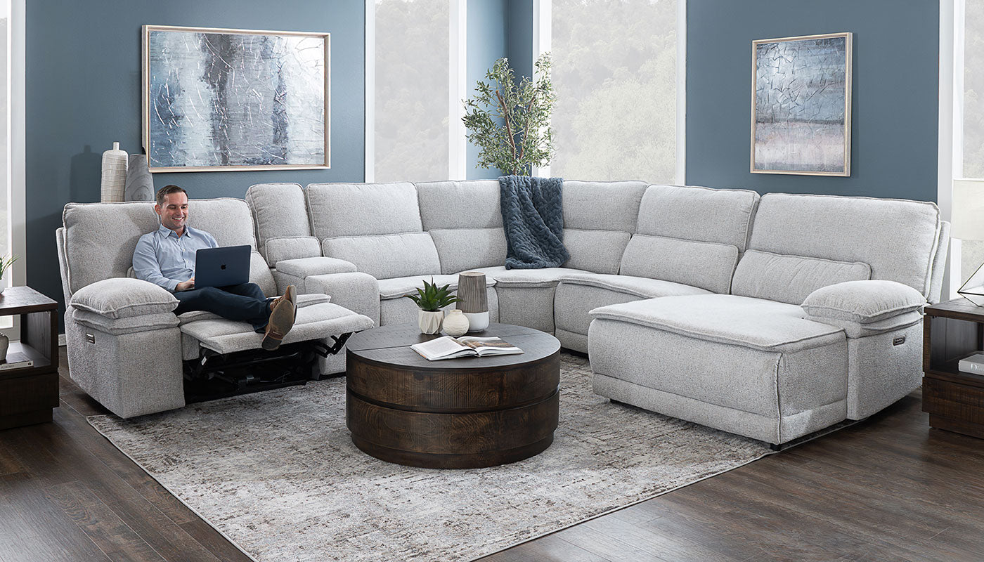 Big Reputation Reclining Sectional with Chaise