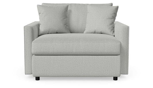 Bishop "Crete-Pewter" Fabric Chair